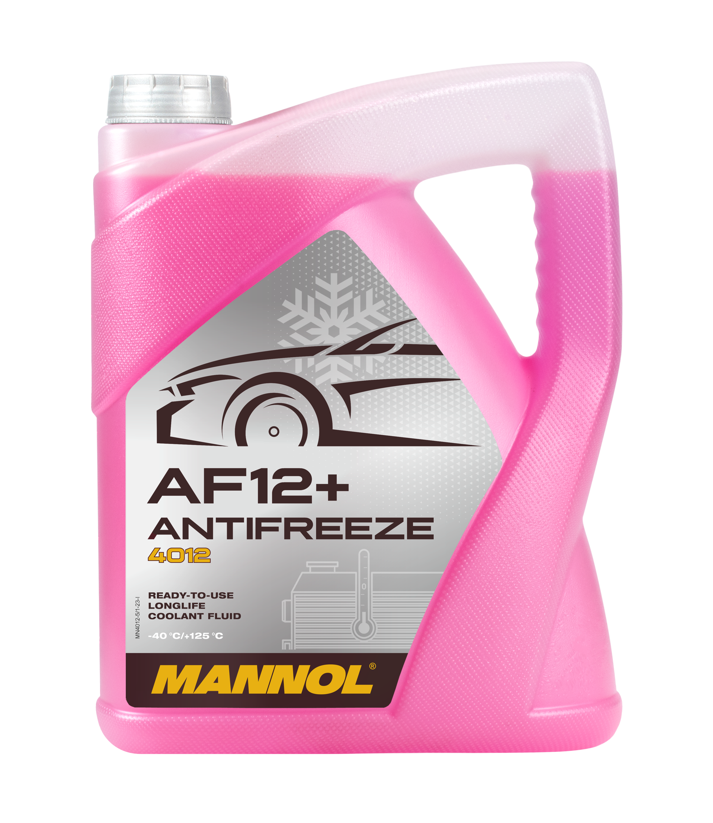 Mannol Fagyálló készre kevert, -40°C-os AF12+, 5L termék fő termékképe