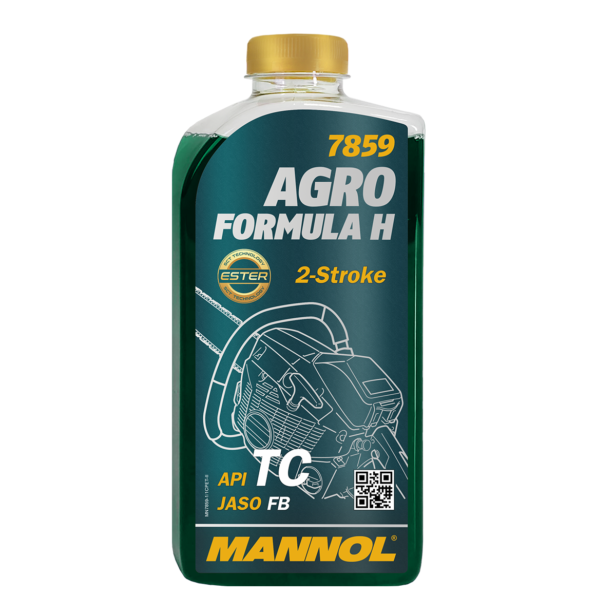 Mannol Keverék olaj Agro Formula H 2T 1L Zöld termék fő termékképe