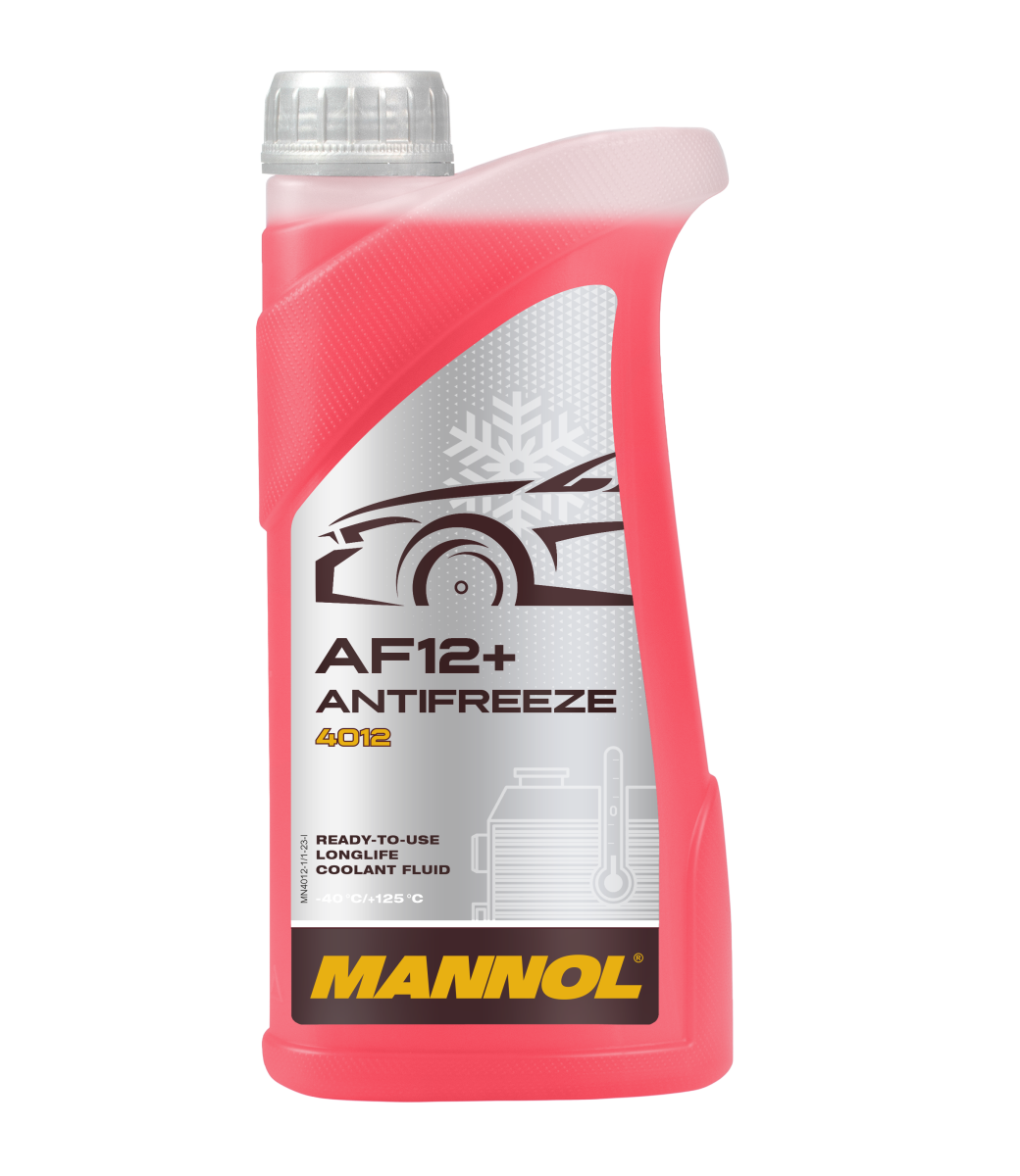Mannol Fagyálló készre kevert, -40°C-os AF12+, 1L termék fő termékképe
