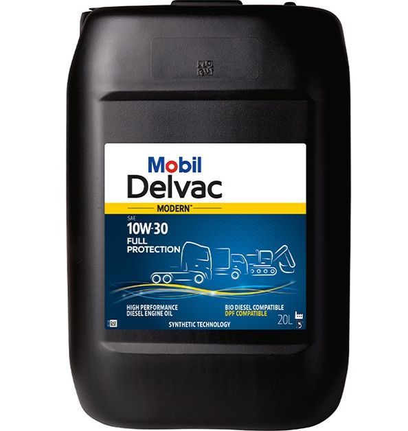 Mobil Motorolaj Delvac Modern 10W-30 Full Protection 20L termék fő termékképe