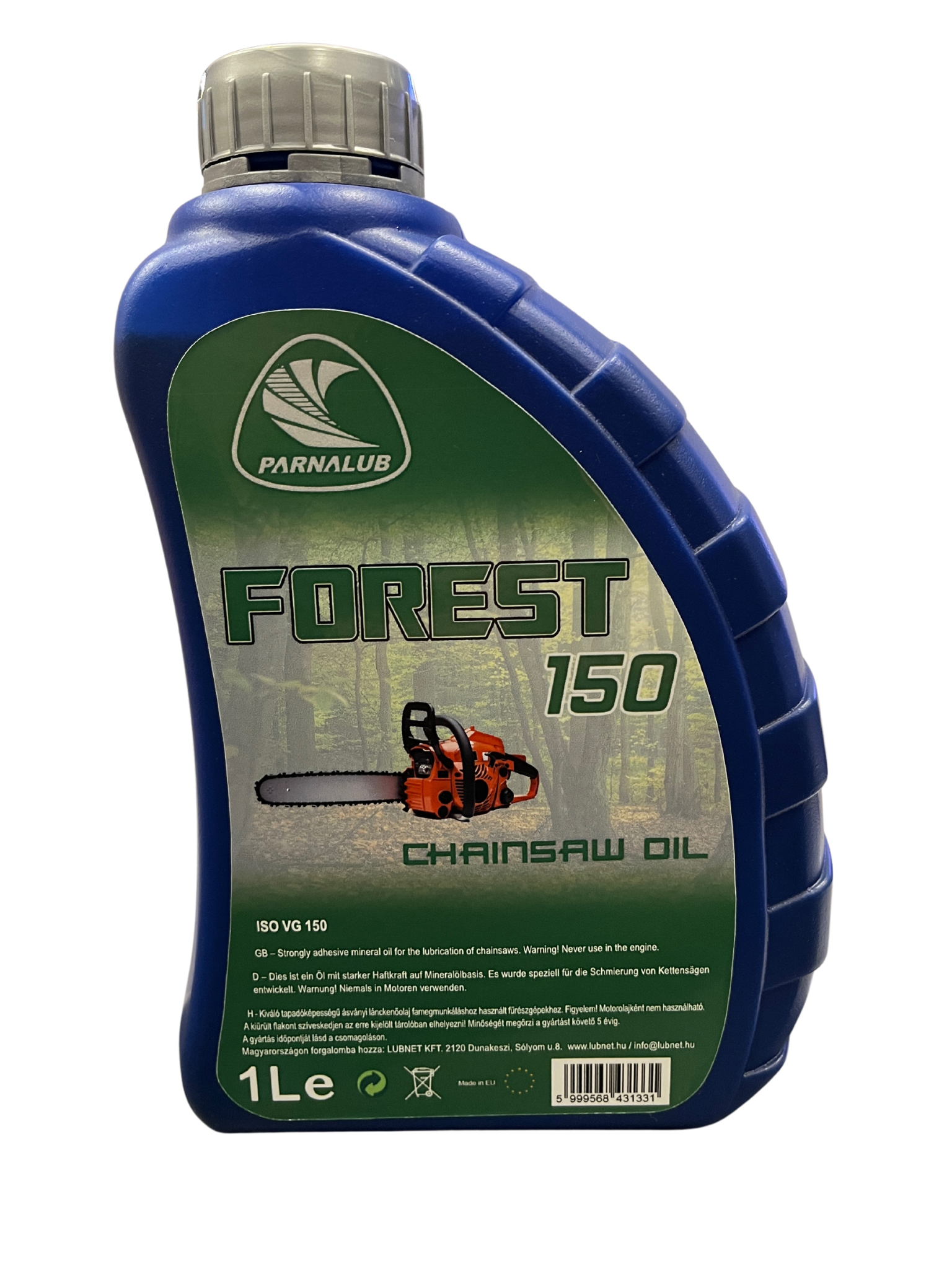 Parnalub Láncfűrész olaj Forest 150 1L termék fő termékképe