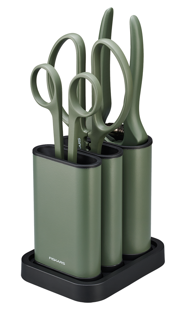 Fiskars Plant Care növénymetsző készlet tartóval, 3 részes termék fő termékképe