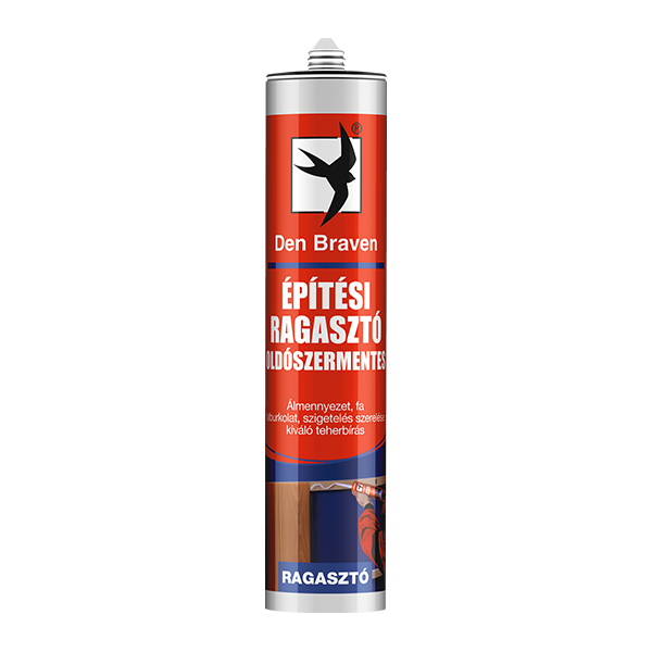 Den Braven Építési ragasztó - oldószermentes, fehér, 280 ml termék fő termékképe