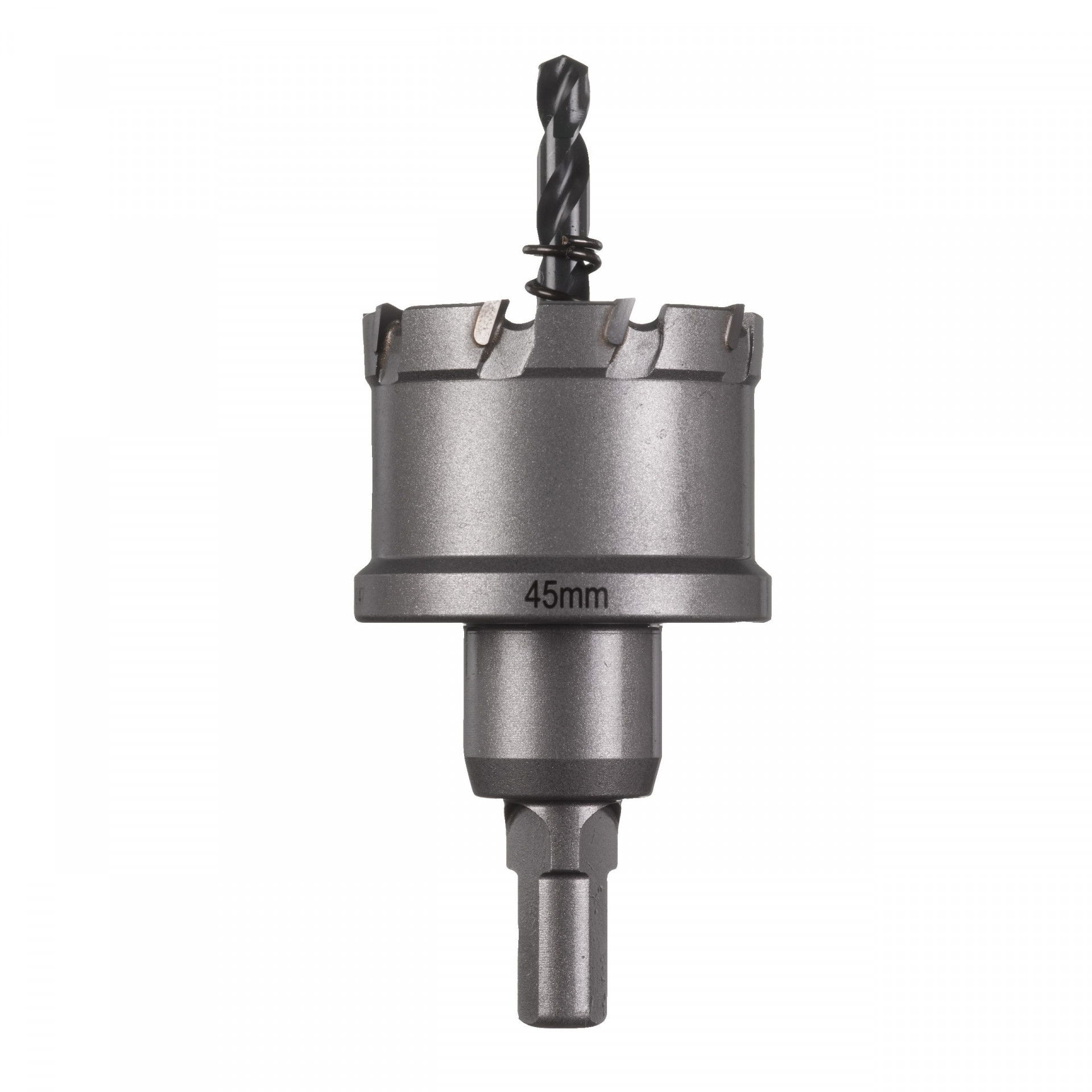 Milwaukee TCT rozsdamentes acél lyukfűrész, 10 mm-es 3-oldalú befogás, Ø45 mm termék fő termékképe