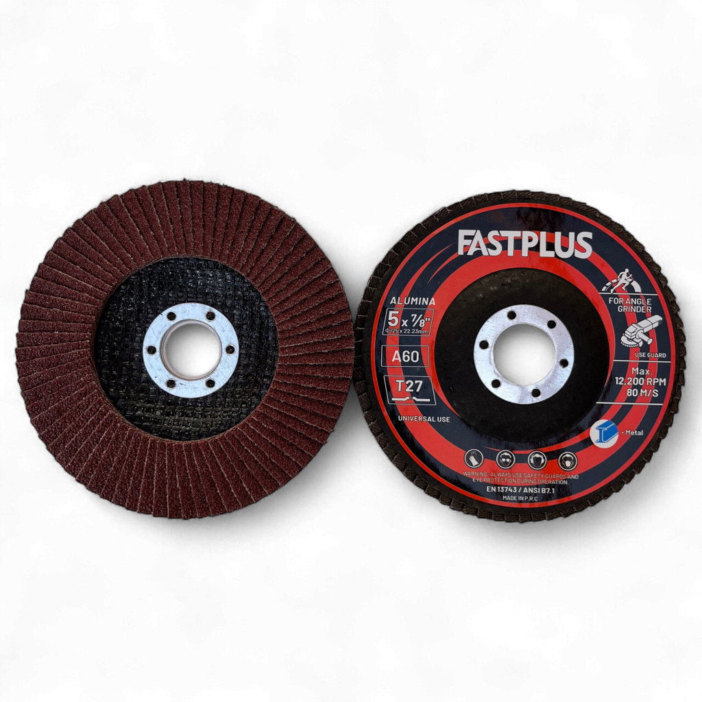 BSP FASTPLUS egyenes lamellás tárcsa 125 P60 | fa - acél | 10db/csomag termék fő termékképe