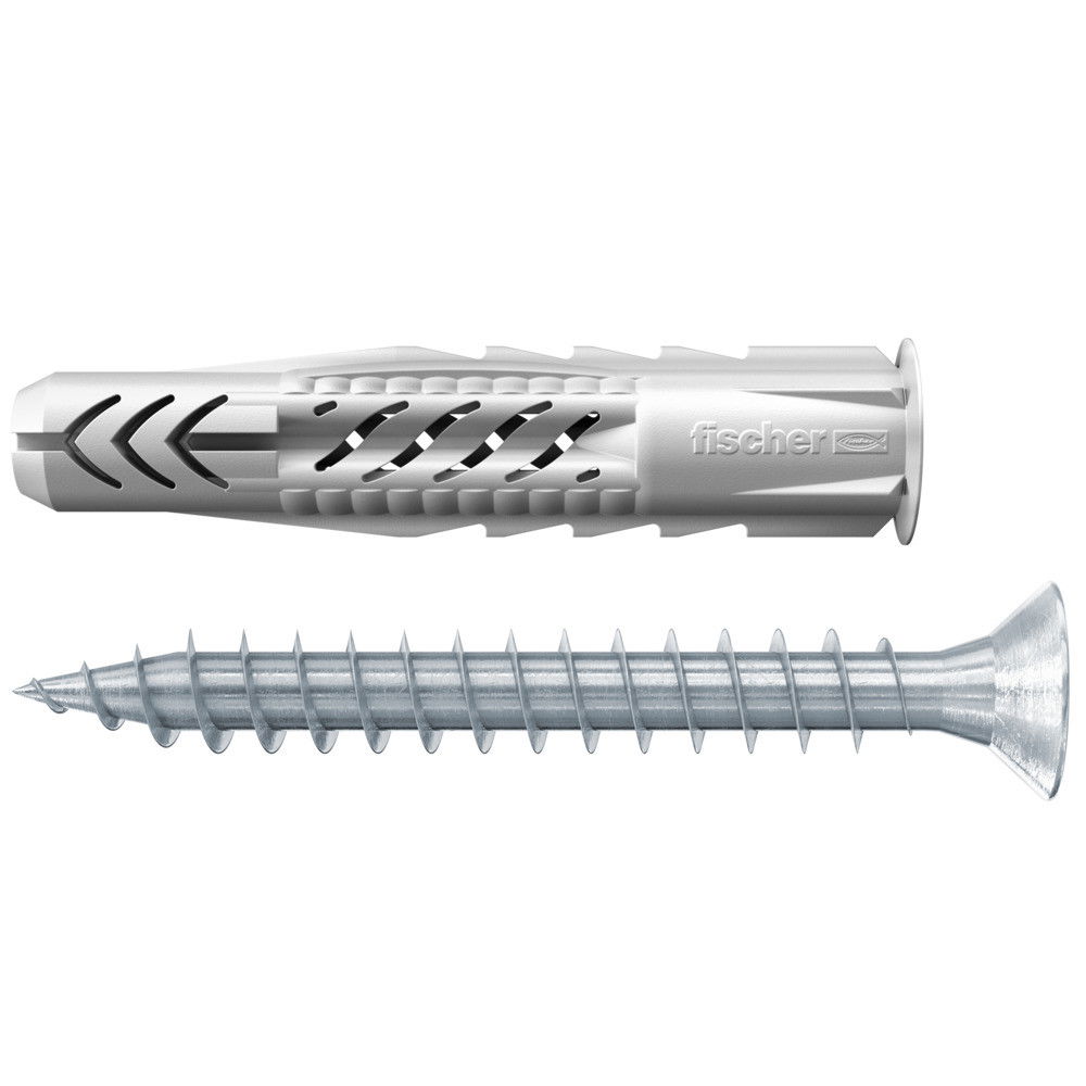Fischer Univerzális dübel UX R S 6 x 35 - peremmel és csavarral, 25 db/csomag termék fő termékképe