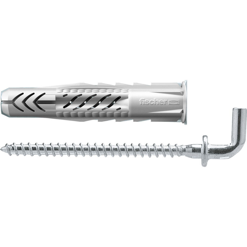 Fischer Univerzális dübel UX WH 6 x 35 - peremmel és derékszög kampóval, 25 db/csomag termék fő termékképe