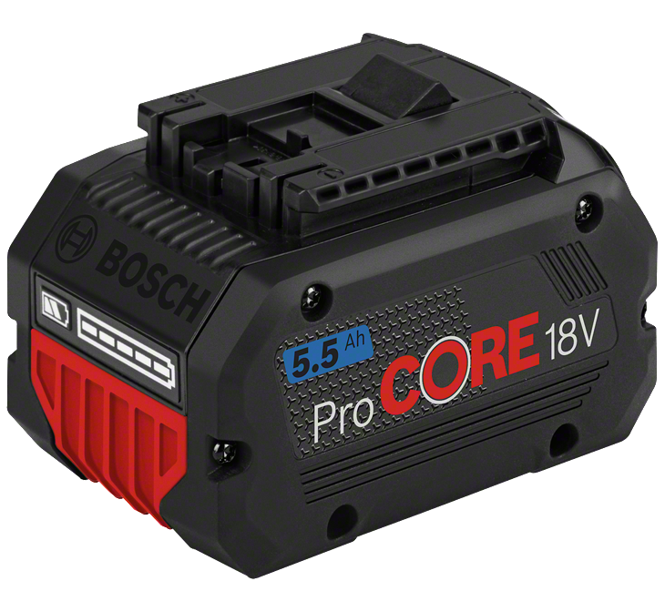 Bosch ProCORE nagy teljesítményű Li-ion akkumulátor, 18 V, 5.5 Ah termék fő termékképe
