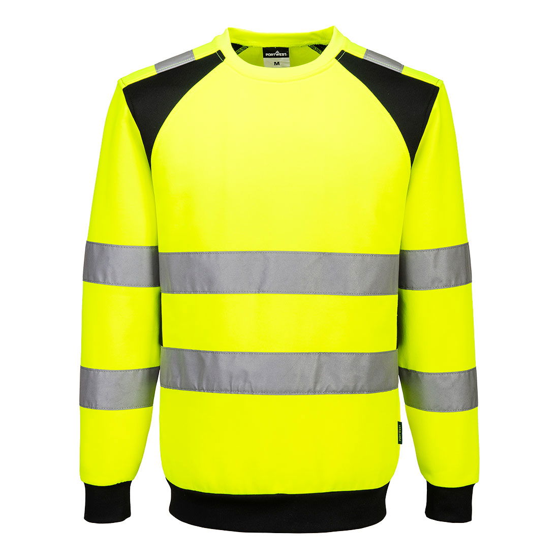 Portwest CD805 - WX2 Eco Hi-Vis melegítőfelső, sárga/fekete termék fő termékképe